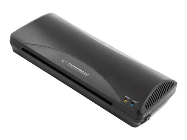 ESPERANZA EFL001 - 5901299932025 ESPERANZA EFL001 INFINITY - LAMINATOR A4 - SVART (Inkludert: 5 x A4-folier)
