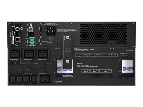Liebert GXT5 - UPS (rackmonterbar/ekstern) - AC 230 V - 10000 watt - 10000 VA - 5U