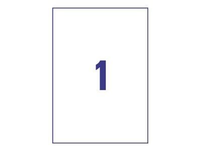 europe100 - Selv-adhesiv - hvit - A4 (210 x 297 mm) 100 etikett(er) flerbruks merkelapper