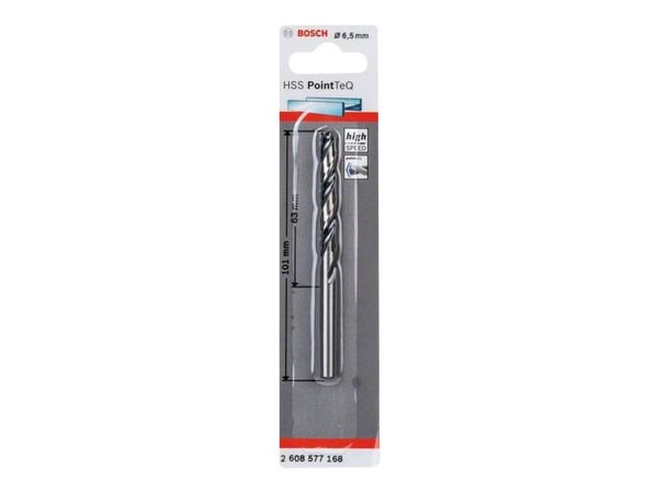 Bosch PointTeQ - Bor - for metall - bor - 6.5 mm - lengde: 101 mm