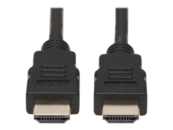 Eaton Tripp Lite Series High-Speed HDMI to HDMI Cable, Digital Video with Audio, UHD 4K, Black, 6 ft. (1.83 m) - HDMI-kabel - HDMI hann til HDMI ha...
