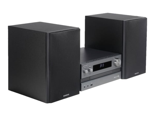 Kenwood M-918DAB-H - Mikrojärjestelmä - 2 x 50 wattia