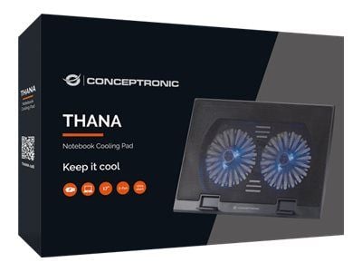 Conceptronic Thana - Notebookkjølepute - 17"