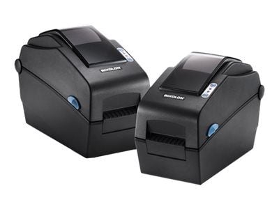 BIXOLON SLP-DX220 - Etikettskrivare - direkt termisk - Rulle (6 cm) - 203 dpi - upp till 152 mm/sek - USB, seriell, Bluetooth - kniv - svart