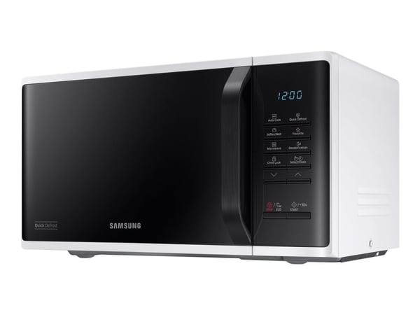 Samsung MS23K3513AW - Mikrobølgeovn - 23 liter - 800 W - hvit