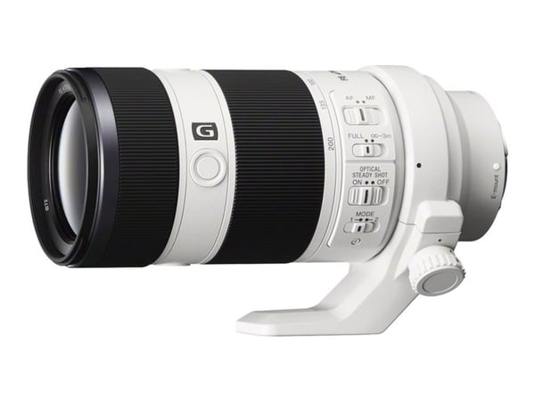 Sony SEL70200G - Telezoomobjektiv - 70 mm - 200 mm - f/4.0 G OSS - Sony E-mount - för Cinema Line; a VLOGCAM; a1; a1 II; a6700; a7 IV; a7 V; a7C; a...
