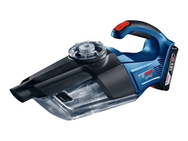 Bosch AKKUSTØVSUGER GAS 18V-1 SOLO - Batteri medfølger ikke.