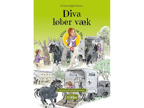 Diva springer iväg | Christina Holgård Sørensen | Språk: Danska