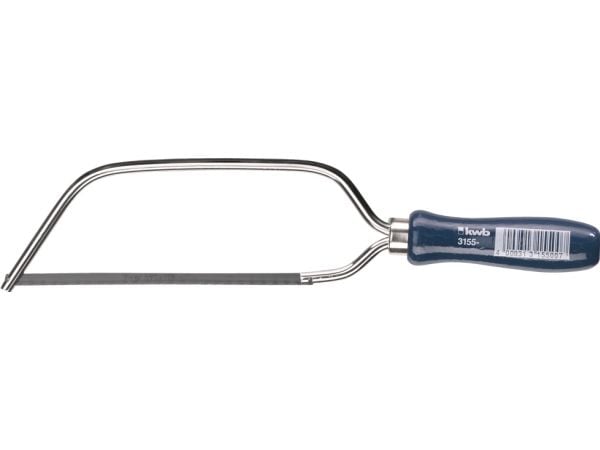 kwb 315500, Bågfil, Metall, Trä, Silver, 1 styck, 14,6 cm