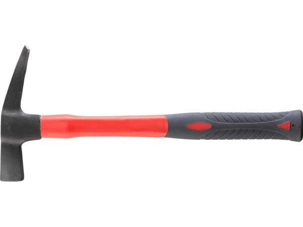 kwb 446816, Tegelhammare, Stål, Glasfibrer, Svart, Röd, Stål, 600 g