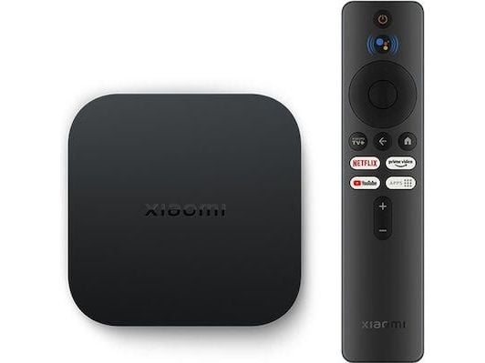 Xiaomi TV Box S - 2. generasjon - AV-spiller - 2 GB RAM - 8 GB - 4K UHD (2160p) - svart