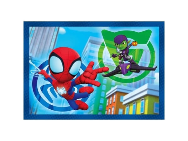 Clementoni Spidey & His Amazing Friends, 12 stykker, Komikk, 3 år