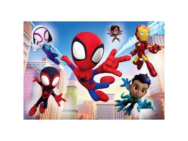 Clementoni Spidey & His Amazing Friends, 60 stykker, Komikk, 4 år