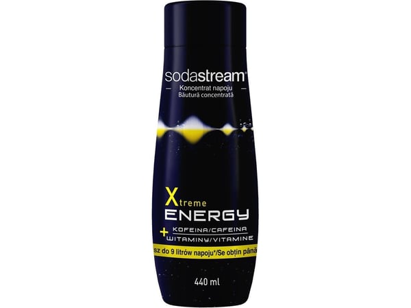 SodaStream Energy, Karbonatiserende sirup, Blå, 440 ml, 7 l, 1 stykker, Flaske