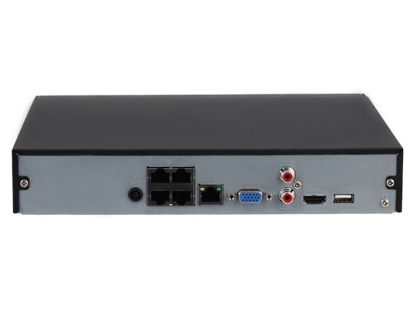 Dahua WizSense NVR4104HS-P-EI IP-videobandspelare, 4 kanaler, 4 PoE