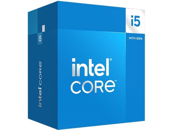 Intel® | Core™ i5-14500 - 16-kjerner - 2,6 GHz (Op til 5,0 GHz Turbo) - LGA1700-sokkel - Intel® UHD-grafikk | Eske