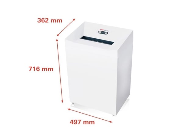 HSM Pure 530 - Makulator - partikkelkutt - 1.9 x 15 mm - E-4, F-2, P-5, T-5