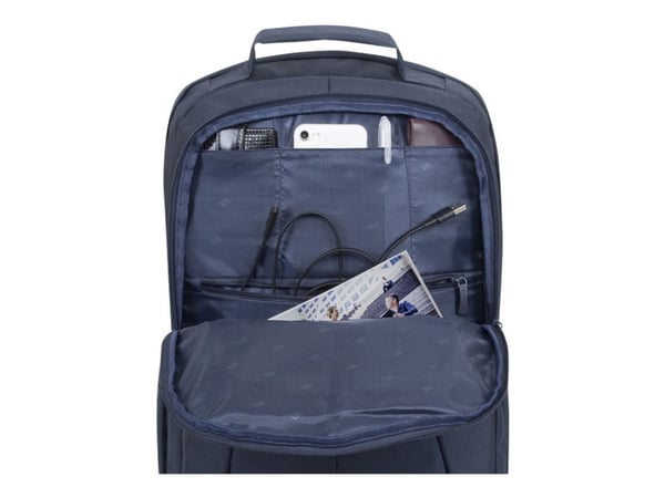 Riva Case Tegel 8460 - Ryggsäck för bärbar dator - 17.3" - mörkblå
