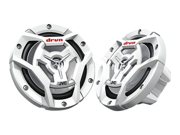 JVC CS-DR6201MW - Høyttalere - for sjøfart - 50 watt - toveis - koaksial - 6.5" - hvit