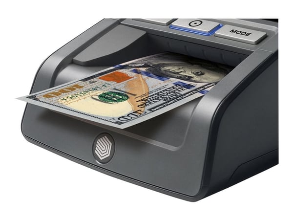 Safescan 185-S - Falskmyntsdetektor - automatisk - EUR, GBP, USD, SGD, HKD, CNY, JPY, MYR - svart