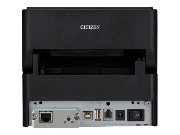 Citizen CT-S4500 - Kvitteringsskriver - direktetermisk - Rull (11,2 cm) - 203 dpi - inntil 200 mm/sek - USB - kutter - svart