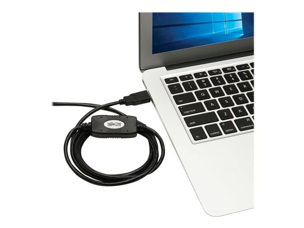 Eaton Tripp Lite Series USB Type-A to RJ45 Rollover Console Cable, M/M, Black - 10 ft. - Seriell kabel - USB (hane) till RJ-45 (hona) - 3.05 m - du...