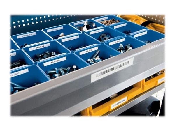 DYMO XTL All-Purpose - Vinyl - sort på klart - Rulle (1,9 cm x 7 m) 1 rulle(r) etiketteri - XTL 300, 500 -laitteille