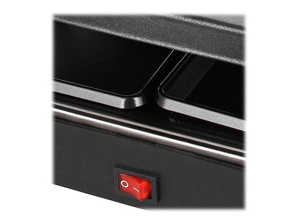 Emerio RG-120656 - Raclette/grill - 600 W - sort