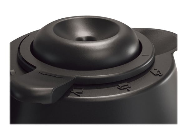 Philips Café Gaia HD7548 - Kaffemaskin - 15 kopper - metall/svart