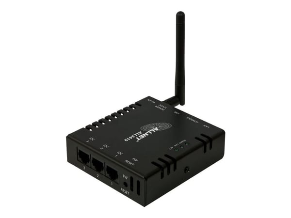 ALLNET ALL3419 - Temperaturkontroller - trådløs, kablet - 802.11b/g/n - 10/100 Ethernet - med ALLNET ALL3006 temperature sensor
