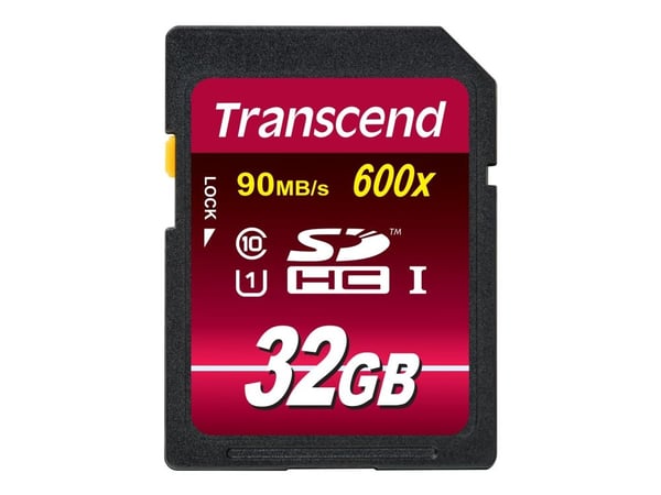 Transcend - Flashminnekort - 32 GB - Class 10 - SDHC UHS-I