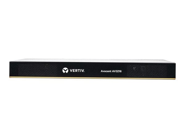 Avocent AutoView AV3216 - KVM-svitsj - 16 x KVM port(s) - 2 lokalbrukere - 1 IP-bruker - rackmonterbar