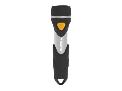 Varta Day Light Key Chain Light, Avaimenperätaskulamppu, Alumiini, Musta, ABS-synteettinen, Alumiini, Kumi, LED, 1 lamppua, 12 lm