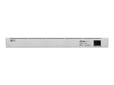 Ubiquiti UniFi USW-48-POE Verkkokytkin Hallittu L2 Gigabit Ethernet (10/100/1000) Power over Ethernet (PoE) 1U ruostumaton teräs