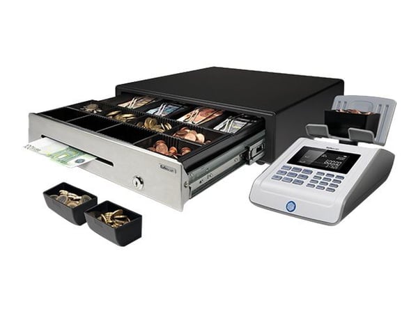 Safescan 4141CC - Myntkopper for kasseskuff