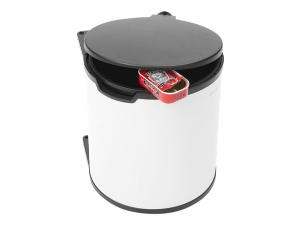 Brabantia - Søppelbøtte - 15 L - hvit