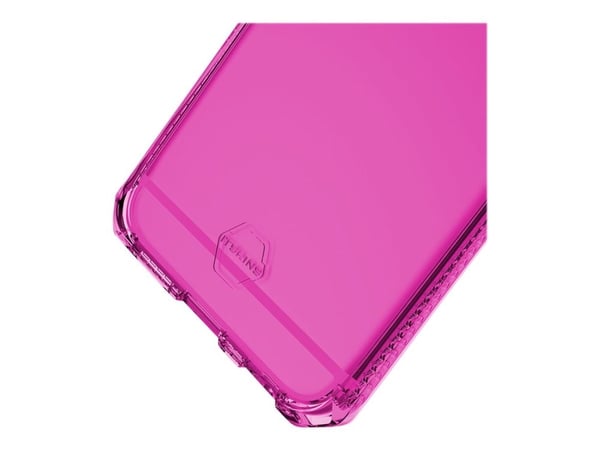 ITSKINS Spectrum Clear - bakdeksel til mobiltelefon - termoplastisk polyuretan (TPU), Impacthane - rosa - for Apple iPhone 6 Plus, 6s Plus