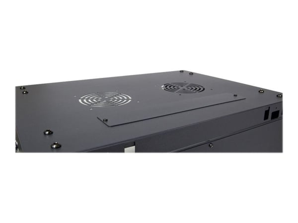 Inter-Tech SMA-6612 - Skap - veggmonterbar - svart, RAL 9005 - 12U - 19"