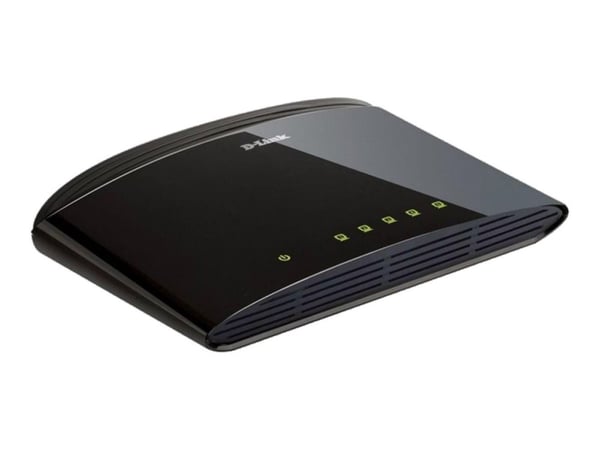 D-Link DES-1005D, Hallitsematon, Fast Ethernet (10/100), Täysin kaksipuolinen
