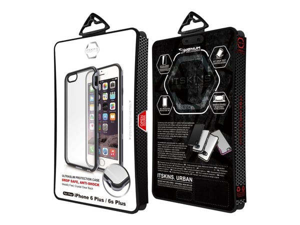 ITSKINS Venum Reloaded, Suojus, Apple, iPhone 6 Plus, 14 cm (5.5"), Harmaa