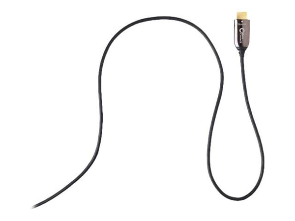 MicroConnect Premium - HDMI-kabel med Ethernet - HDMI hann til 19 pin micro HDMI Type D hann - 70 m - hybridkobber / fiberoptikk - svart - 4 K 60 H...