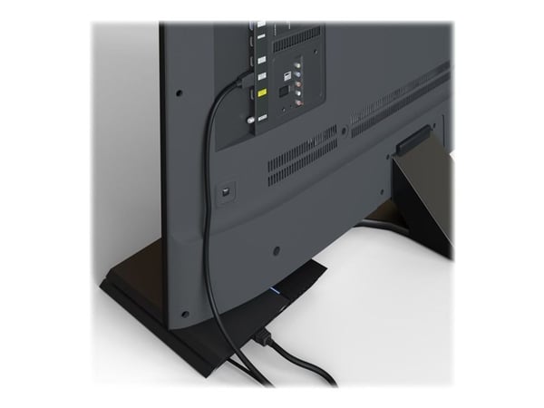 goobay - High Speed - HDMI-kaapeli med Ethernet - HDMI han til HDMI han - 1 m - sort - rund, 8K support