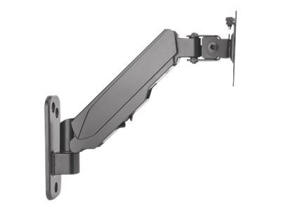 Manhattan TV & Monitor Mount, Wall, Spring Arm, 1 screen, Screen Sizes: 17-32", Black, VESA 75x75 to 100x100mm, Max 8kg, Height Adjustable Swivel A...