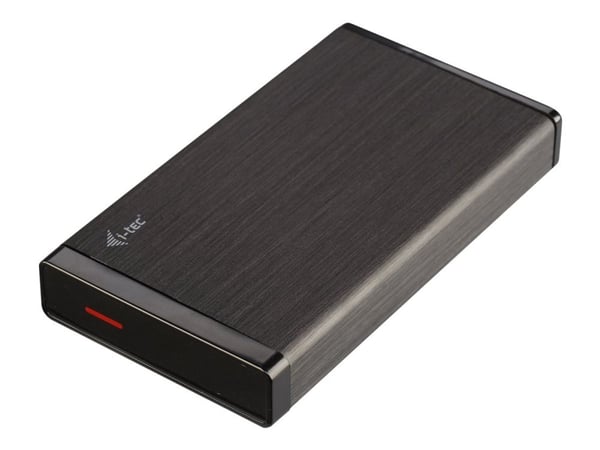 i-Tec MySafe Advance - Lagringspakning - 3,5" - SATA 6Gb/s - USB 3.0 - sort
