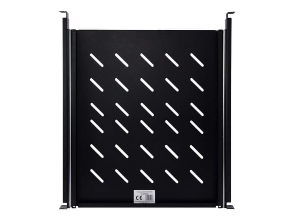 Inter-Tech SWAS-550/800 - Rackgulvpanel - svart, RAL 9005 - 1U - 19"