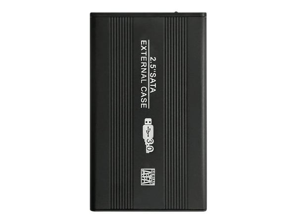 Qoltec - Lagringspakke - 2,5" - SATA 6Gb/s - USB 3.0 - svart