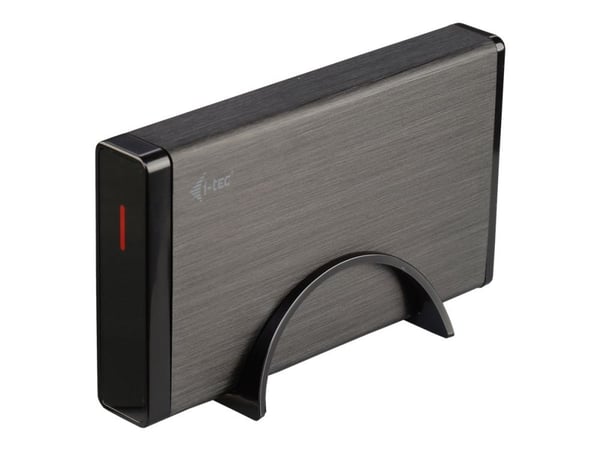i-Tec MySafe Advance - Lagringspakning - 3,5" - SATA 6Gb/s - USB 3.0 - sort