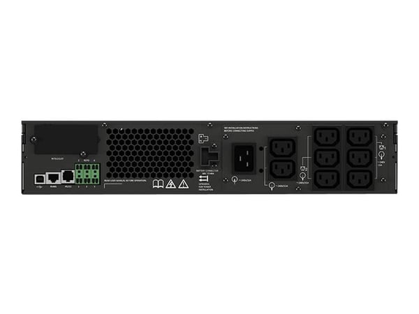 Liebert GXT5 GXT5-1500IRT2UXL - UPS (rackmonterbar/ekstern) - AC 230 V - 1500 watt - 1500 VA - RS-232, USB, RS-485 - utgangskontakter: 8 - 2U