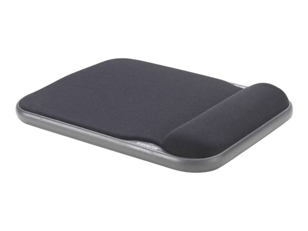Kensington Sports Contour Gel Mouse Wrist Pad - Musematte med håndleddsstøtte - svart