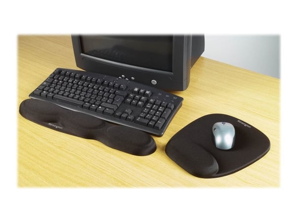 Kensington Foam Mouse Wristrest - Musematte med håndleddsstøtte - svart